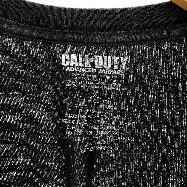 CALL OF DUTY ADVANVED WARFARE Call of Duty Printed T-shirt Men's XL equivalent /eaa464895