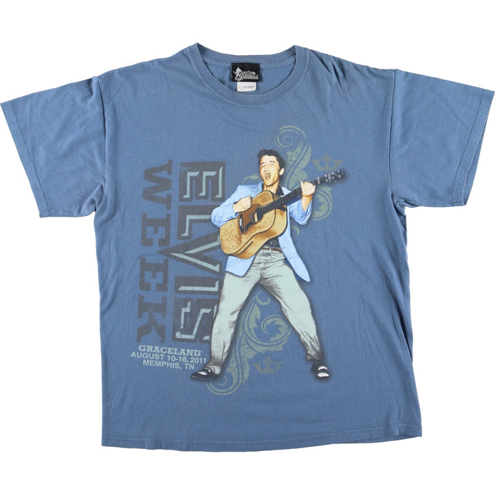 Graceland Elvis Presley Elvis Presley Band T-shirt Band T Men's L /eaa464918