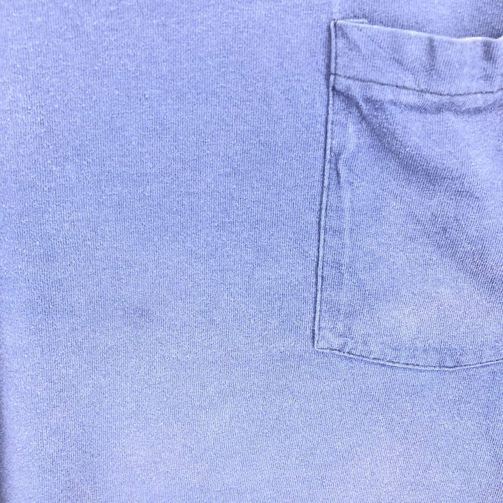 90'S Fruit of the Loom plain pocket T-shirt made in the USA, men's size M, vintage /eaa464922