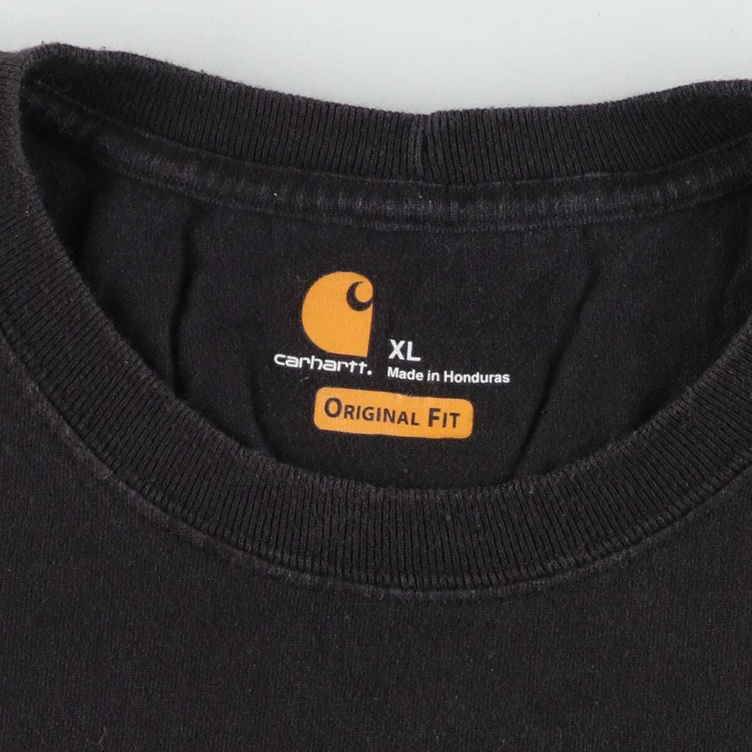 Carhartt ORIGINAL FIT short sleeve one point logo pocket T-shirt Men's XL /eaa464978