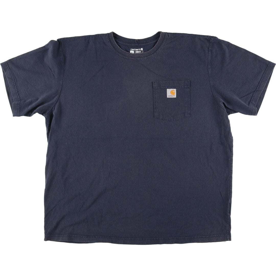 Carhartt Loose Fit Short Sleeve One Point Logo Pocket T-Shirt Men's XL /eaa464982