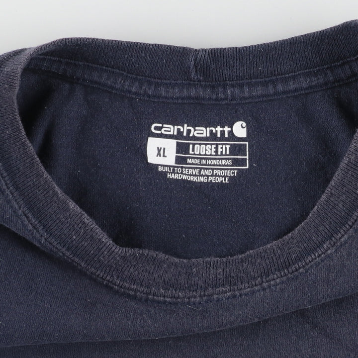 Carhartt Loose Fit Short Sleeve One Point Logo Pocket T-Shirt Men's XL /eaa464982