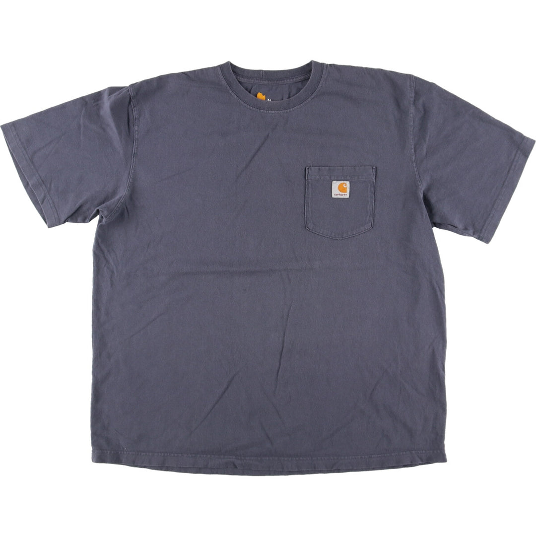 Carhartt ORIGINAL FIT short sleeve one point logo pocket T-shirt Men's XL /eaa464983