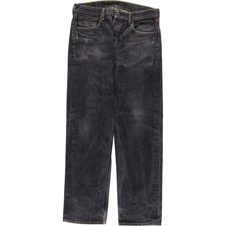 Levi's 501 Black Denim Straight Denim Pants Men's W34 / eaa464997