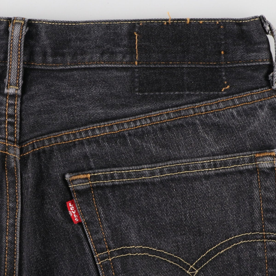 Levi's 501 Black Denim Straight Denim Pants Men's W34 / eaa464997