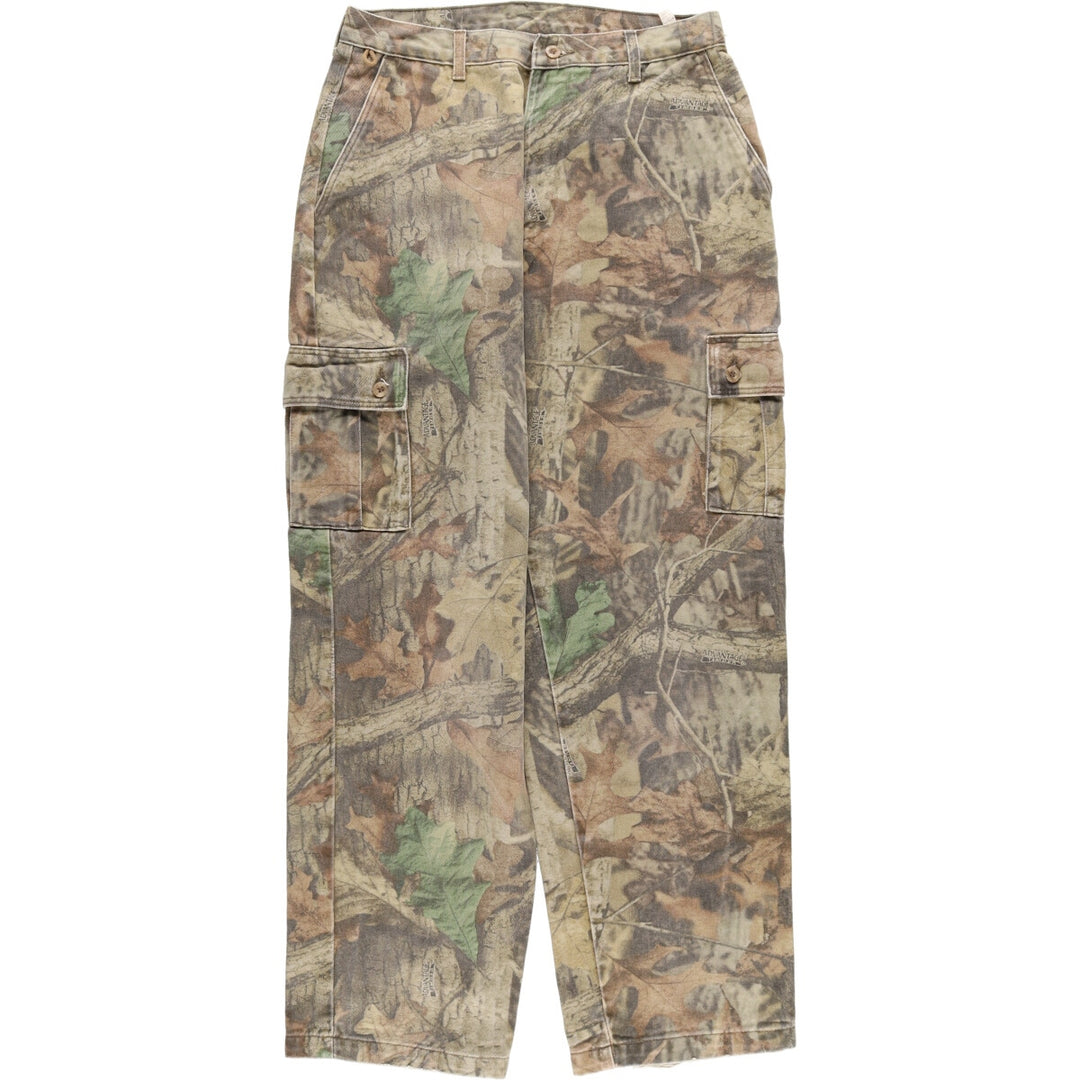 Wrangler RUGGED WEAR Camouflage Pattern Real Tree Camo Cargo Pants Men's W31 / eaa465002