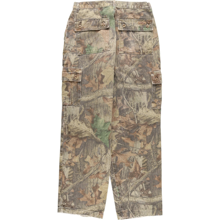 Wrangler RUGGED WEAR Camouflage Pattern Real Tree Camo Cargo Pants Men's W31 / eaa465002