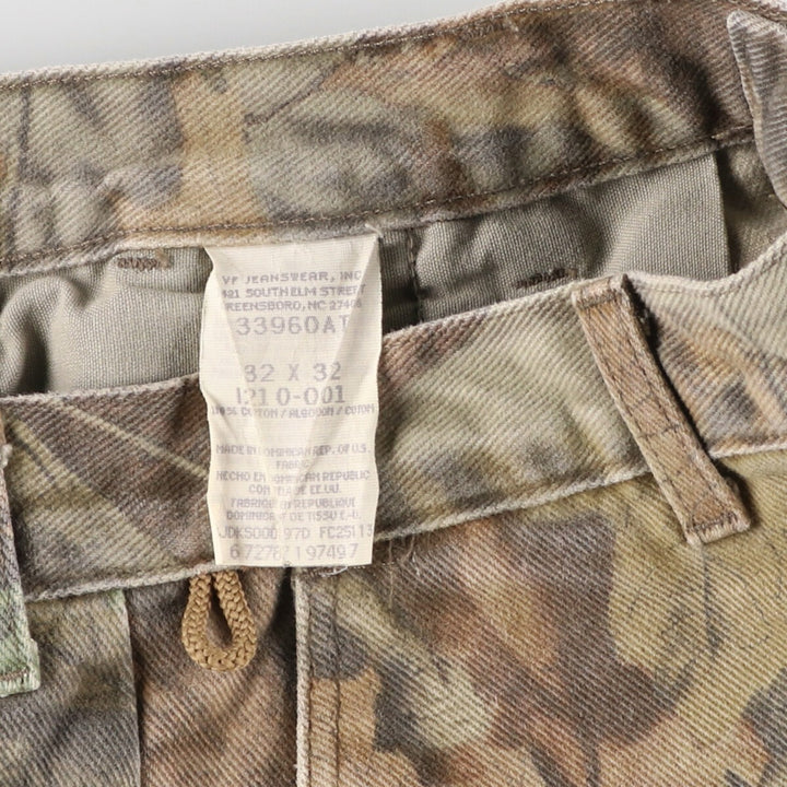 Wrangler RUGGED WEAR Camouflage Pattern Real Tree Camo Cargo Pants Men's W31 / eaa465002