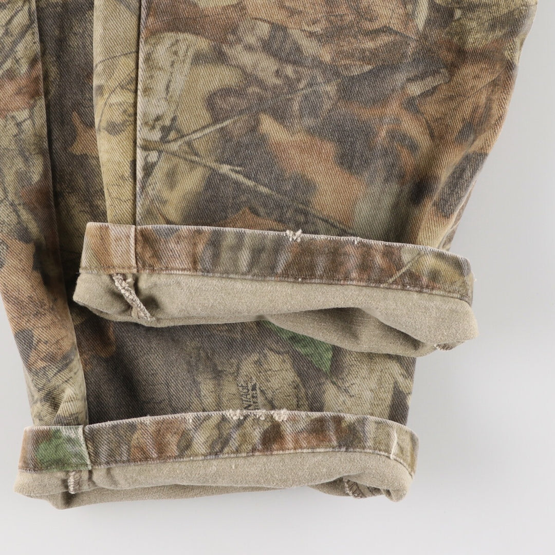 Wrangler RUGGED WEAR Camouflage Pattern Real Tree Camo Cargo Pants Men's W31 / eaa465002