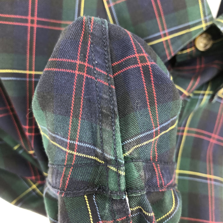 Brooks Brothers Est.1818 Check Pattern Long Sleeve Button-Down Check Shirt Men's XL /eaa465010