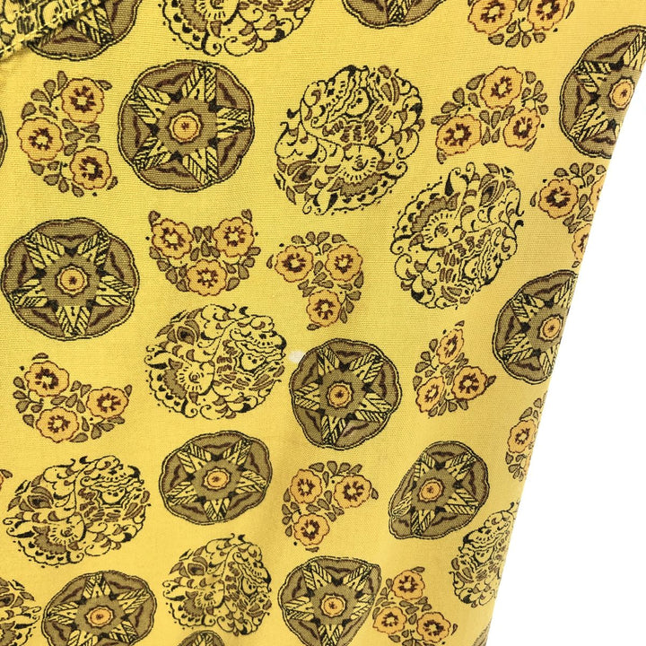 FERRALT All-over Print Long Sleeve Button-Down Shirt Men's L Vintage /eaa465017