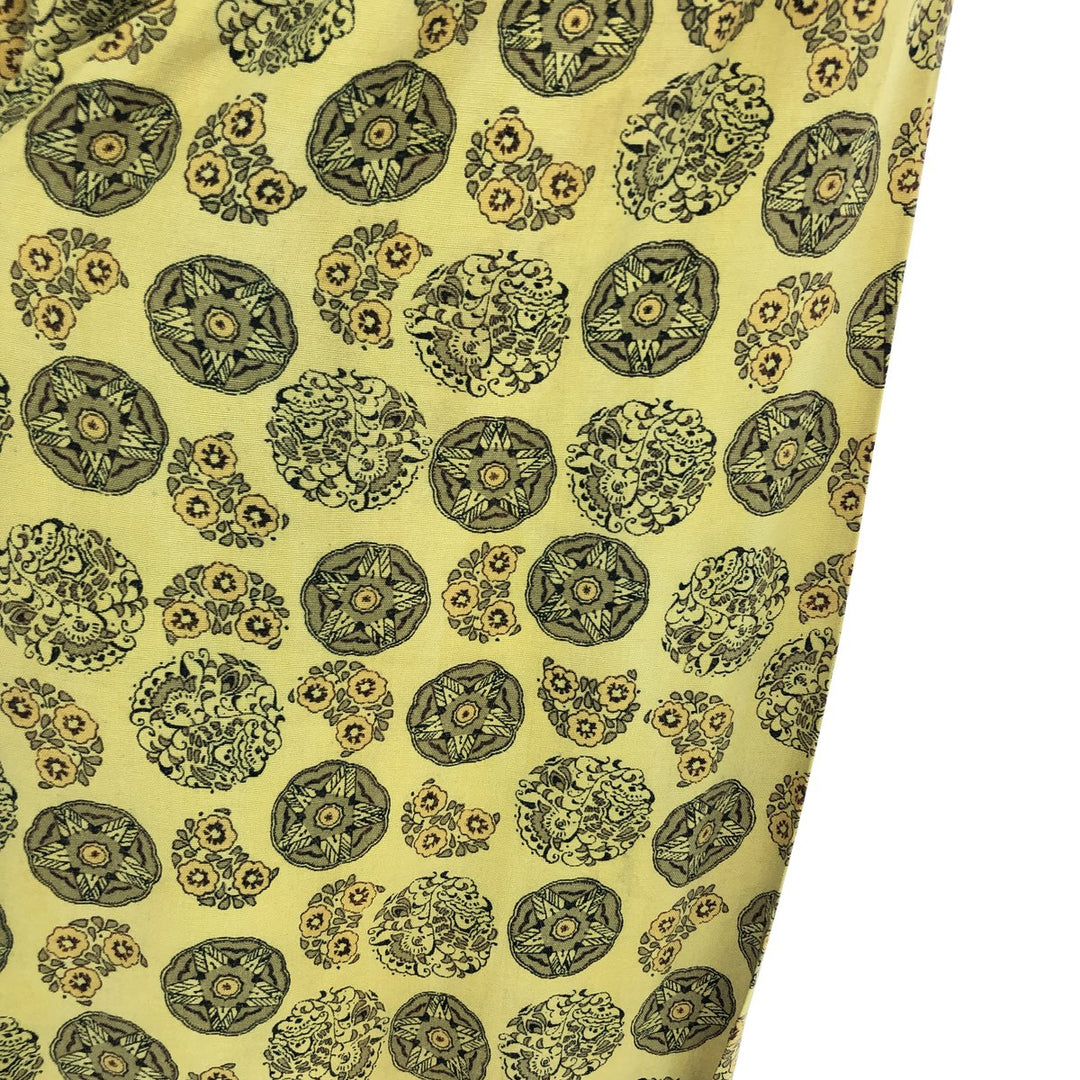 FERRALT All-over Print Long Sleeve Button-Down Shirt Men's L Vintage /eaa465017