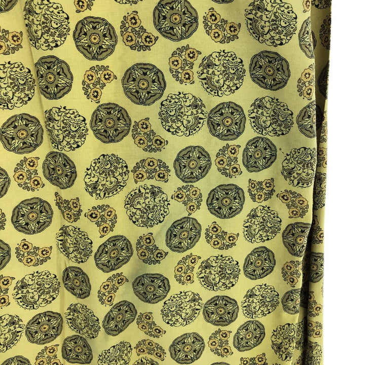 FERRALT All-over Print Long Sleeve Button-Down Shirt Men's L Vintage /eaa465017