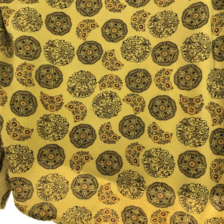 FERRALT All-over Print Long Sleeve Button-Down Shirt Men's L Vintage /eaa465017