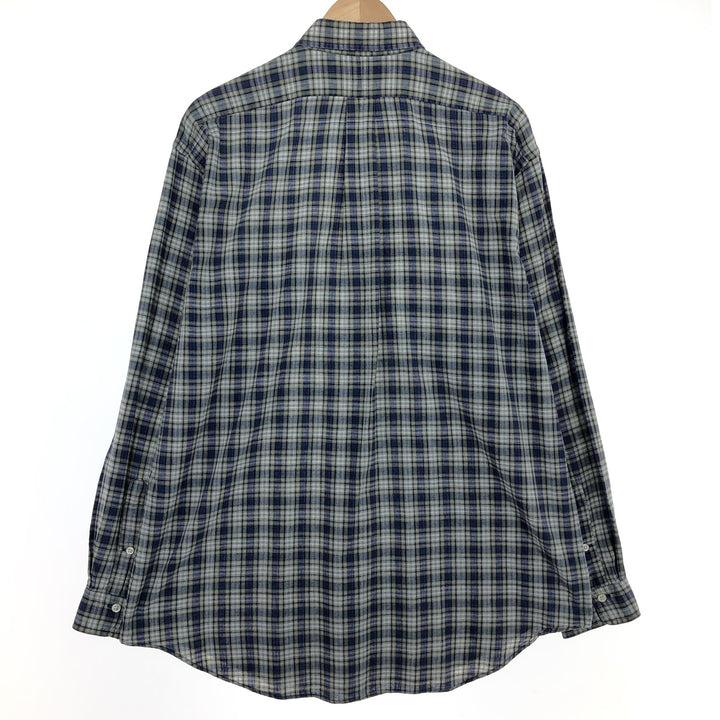 Ralph Lauren Long Sleeve Button Down Check Shirt Men's L /eaa465041
