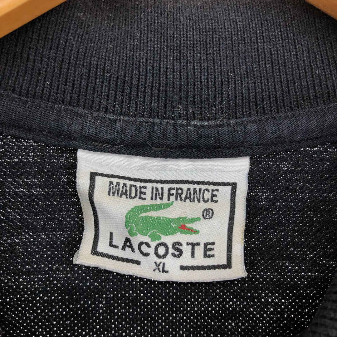 Lacoste LACOSTE French design short sleeve polo shirt made in France men's XL size /eaa465061