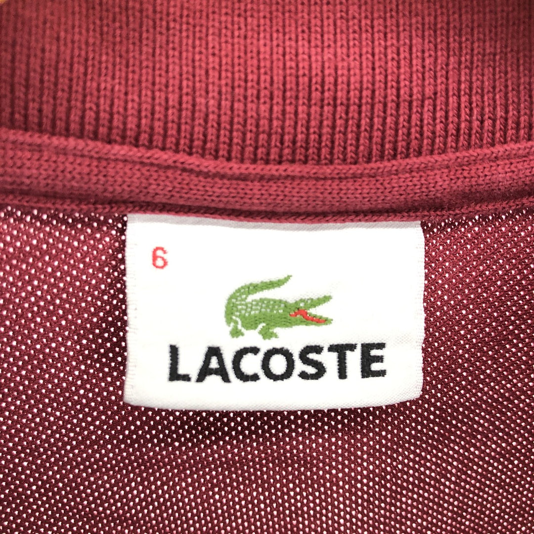 Lacoste LACOSTE Short Sleeve Polo Shirt Size 6 Men's L / eaa465067