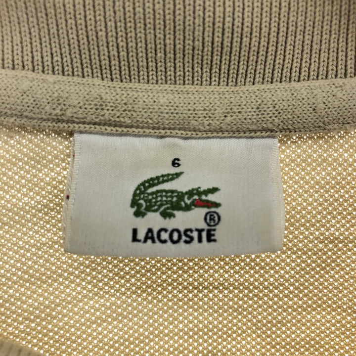 Lacoste LACOSTE Short Sleeve Polo Shirt Size 6 Men's L /eaa465071