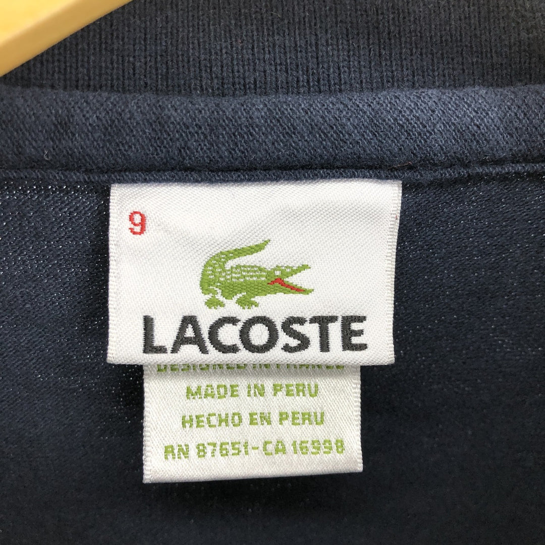 Lacoste LACOSTE French design short sleeve polo shirt size 9 men's size L / eaa465090