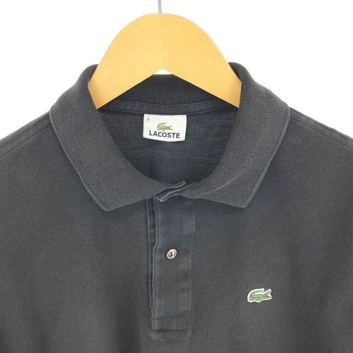 Lacoste LACOSTE French design short sleeve polo shirt size 5, men's L equivalent / eaa465092