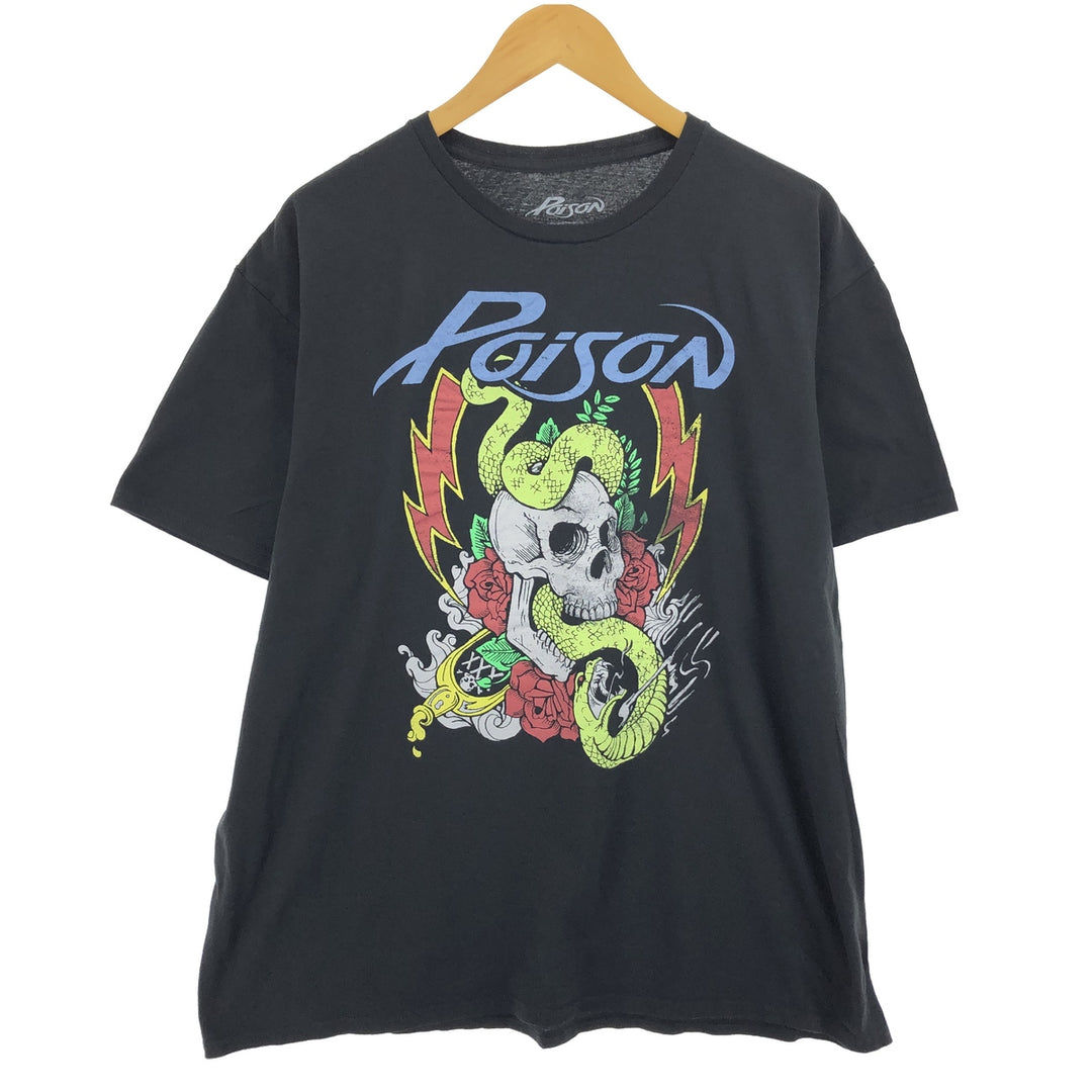 POISON Band T-shirt, Band T, Men's XXL equivalent /eaa465094