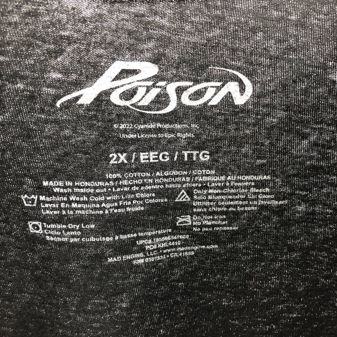 POISON Band T-shirt, Band T, Men's XXL equivalent /eaa465094