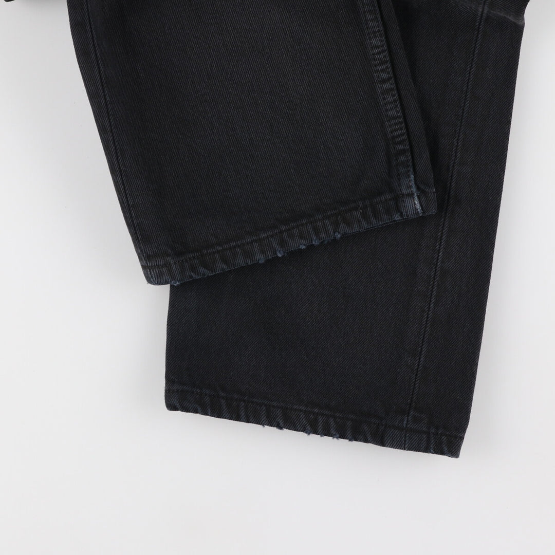 90'S Levi's Levi's 501 Euro Model Black Denim Straight Denim Pants Men's W31 Vintage / eaa465133