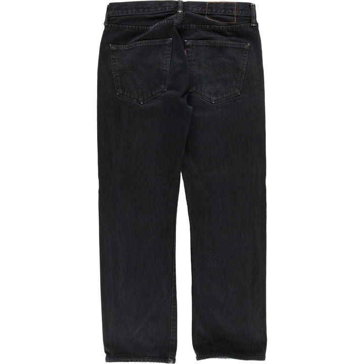 Levi's Levi's 501 Black Denim Straight Denim Pants Men's W32 equivalent / eaa465134