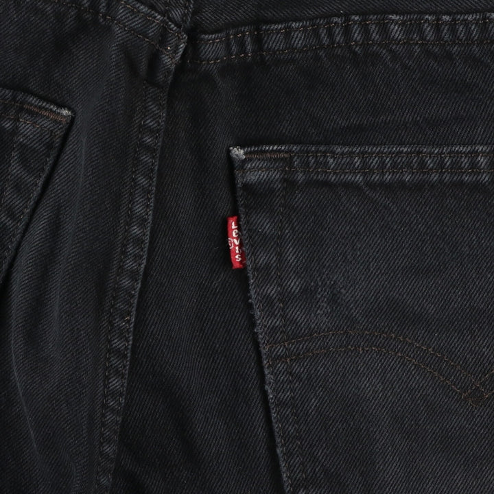 Levi's Levi's 501 Black Denim Straight Denim Pants Men's W32 equivalent / eaa465134