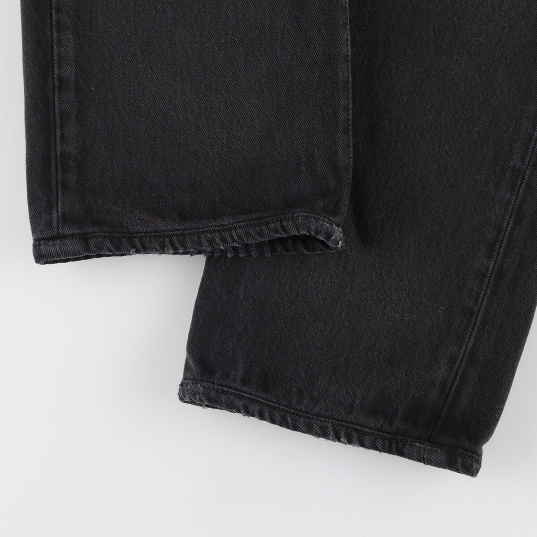 Levi's Levi's 501 Black Denim Straight Denim Pants Men's W32 equivalent / eaa465134