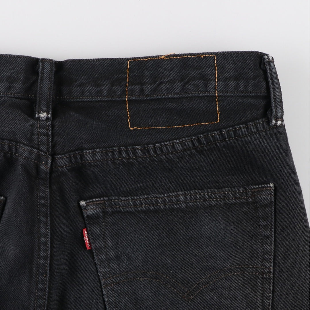 Levi's Levi's 501 Black Denim Straight Denim Pants Men's W32 equivalent / eaa465134