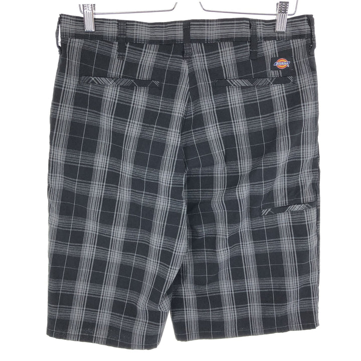 Dickies REGULAR Check Pattern Work Shorts Half Pants Men's W34 / eaa465155