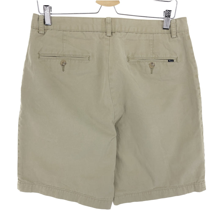Ralph Lauren Chino Shorts Shorts Men's W30 cotton Beige type Vintage Second Hand