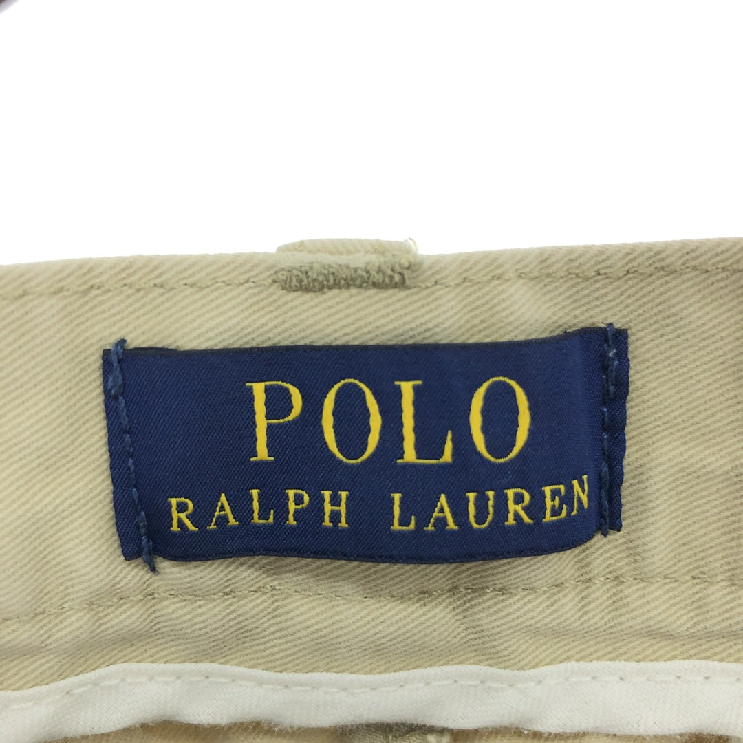 Ralph Lauren Chino Shorts Shorts Men's W30 cotton Beige type Vintage Second Hand