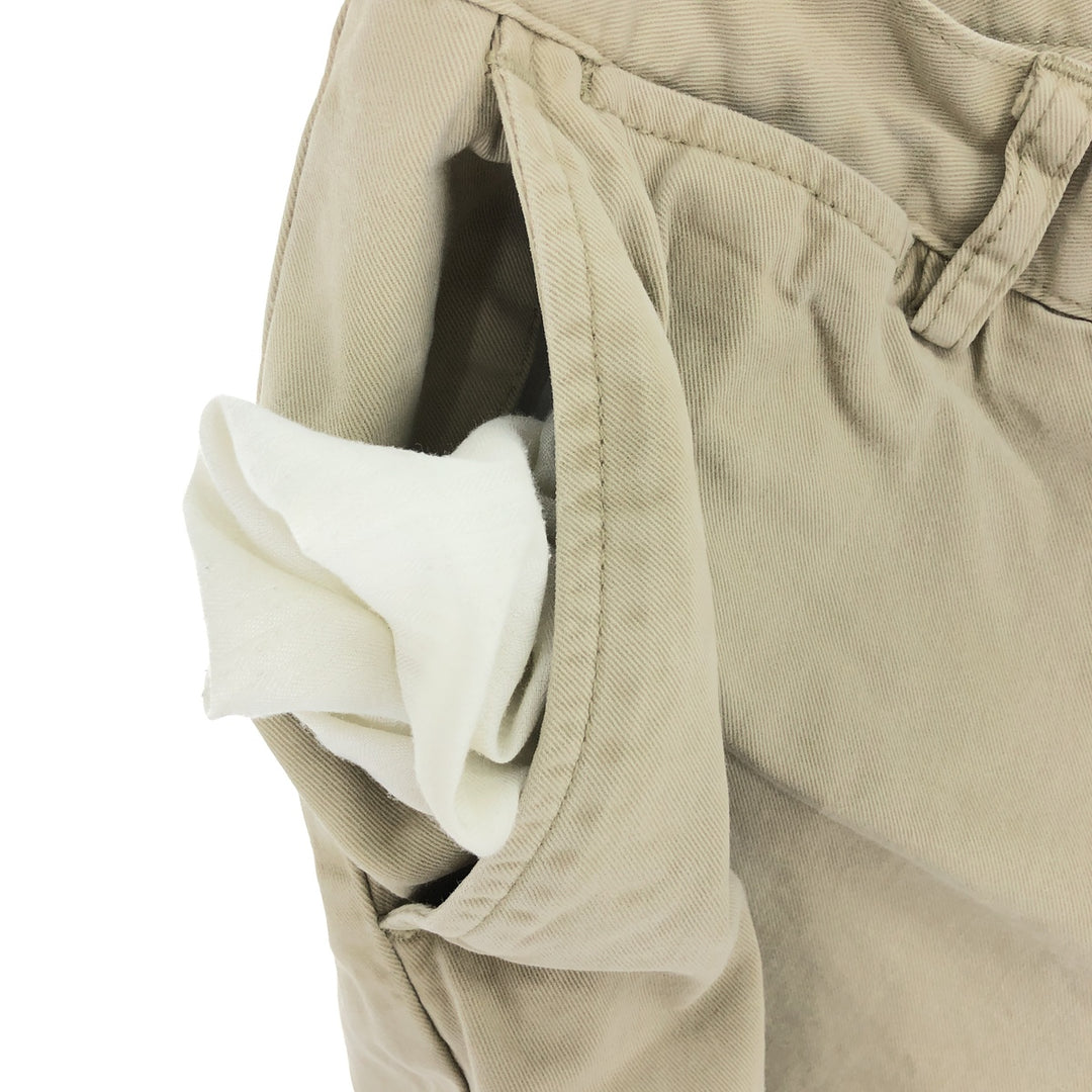 Ralph Lauren Chino Shorts Shorts Men's W30 cotton Beige type Vintage Second Hand