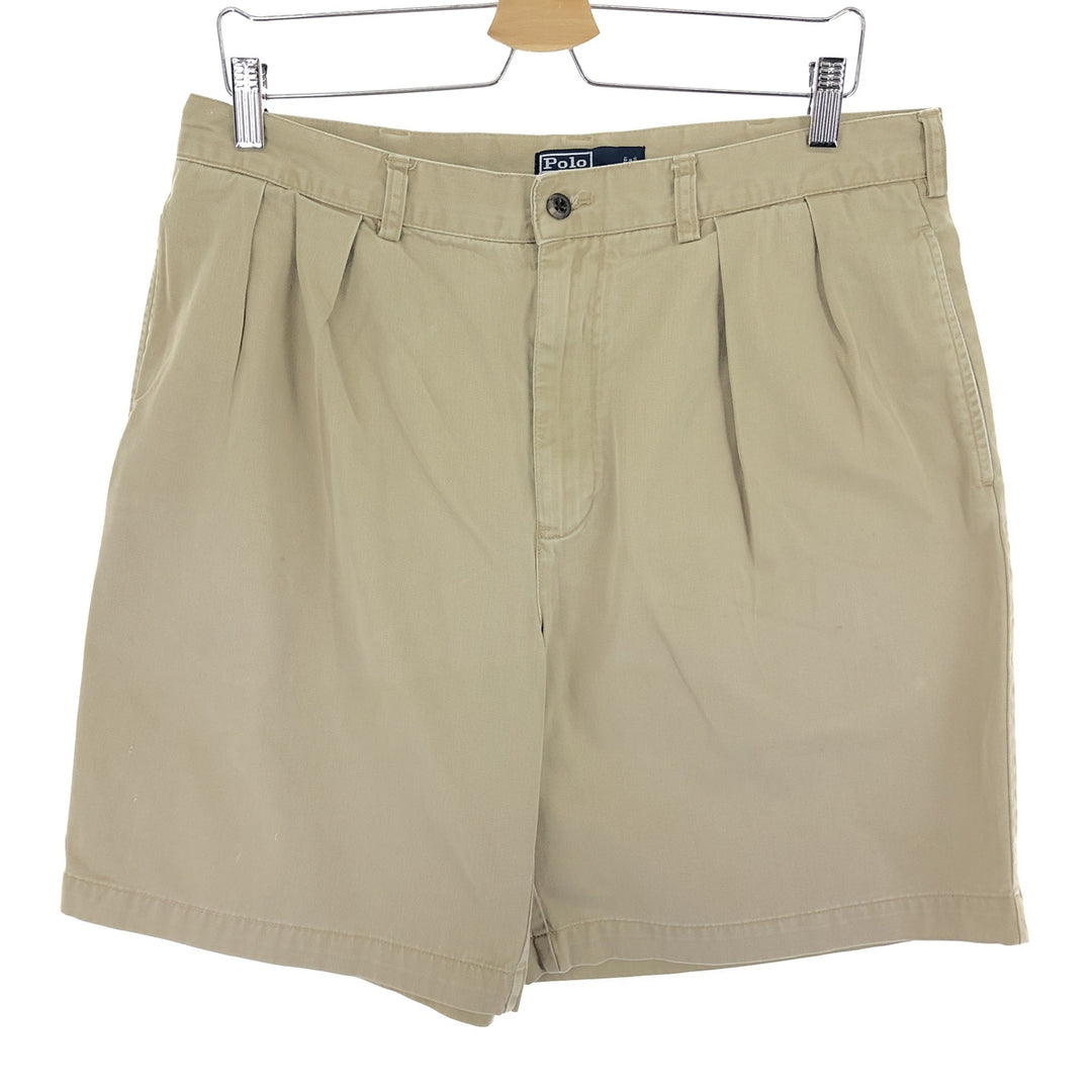 Ralph Lauren POLO by Ralph Lauren Two-pleat Chino Shorts Shorts Men's W34 / eaa465158