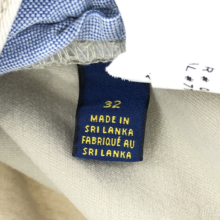 Ralph Lauren POLO RALPH LAUREN STRTCH CLASSIC FIT Chino Shorts Shorts Men's w32 cotton Beige type Vintage Second Hand