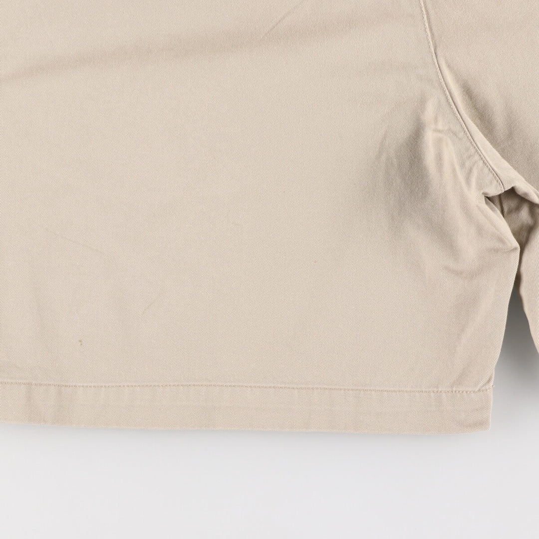 90'S Tommy Hilfiger Two-pleat Chino Shorts, Men's, W37, Vintage cotton Beige type Vintage Second Hand