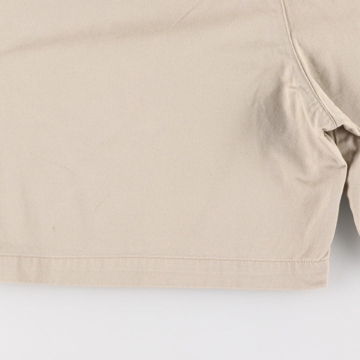 90'S Tommy Hilfiger Two-pleat Chino Shorts, Men's, W37, Vintage cotton Beige type Vintage Second Hand