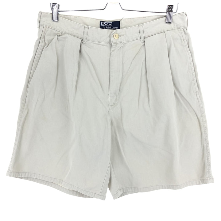 Ralph Lauren POLO by Ralph Lauren Two-pleat Chino Shorts Shorts Men's W33 / eaa465170