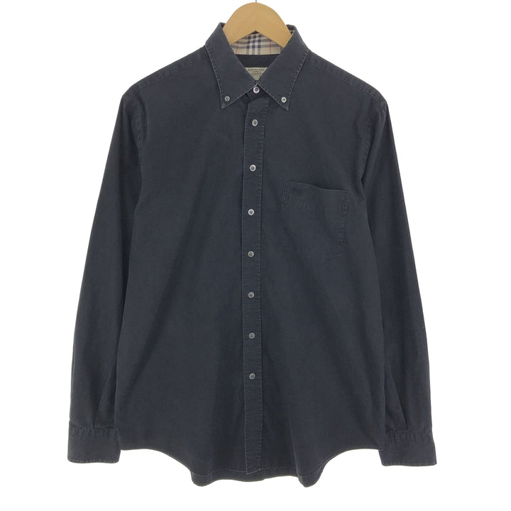 Burberry's LONDON CLASSIC FIT long sleeve button down shirt, men's L /eaa465185