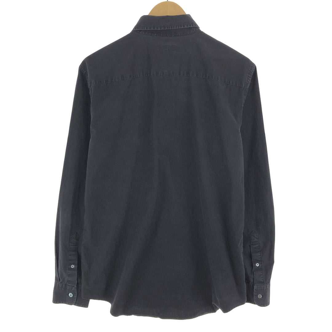 Burberry's LONDON CLASSIC FIT long sleeve button down shirt, men's L /eaa465185