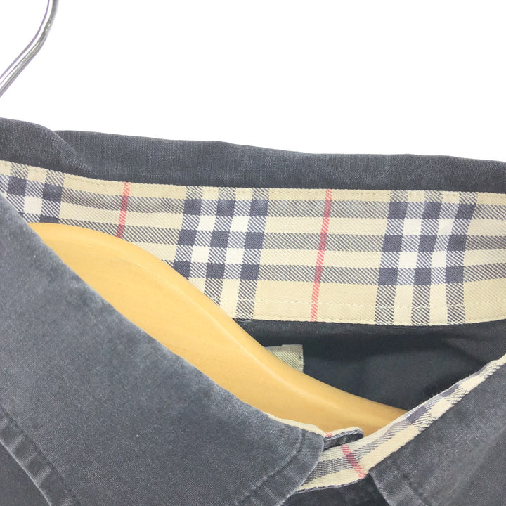 Burberry's LONDON CLASSIC FIT long sleeve button down shirt, men's L /eaa465185