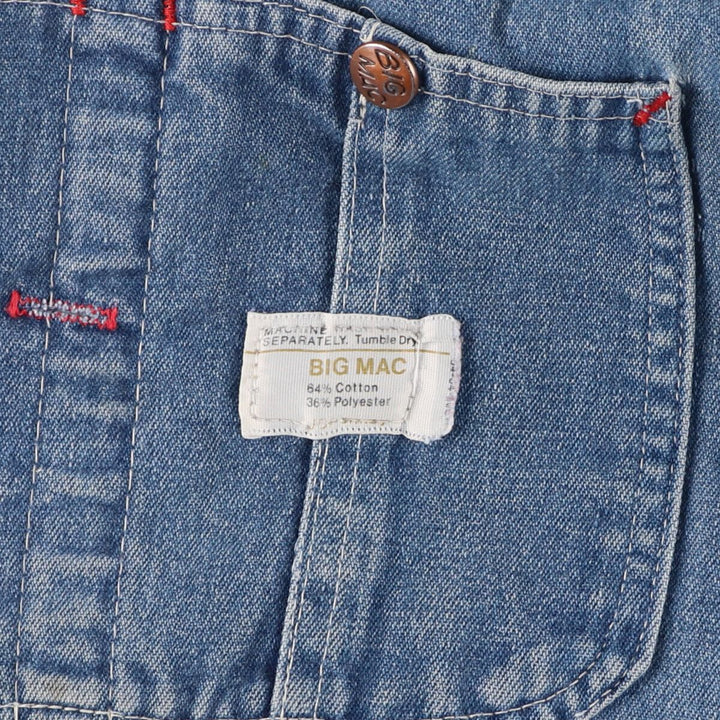 70'S BIG MAC denim overalls for men, size W34, vintage / eaa465191