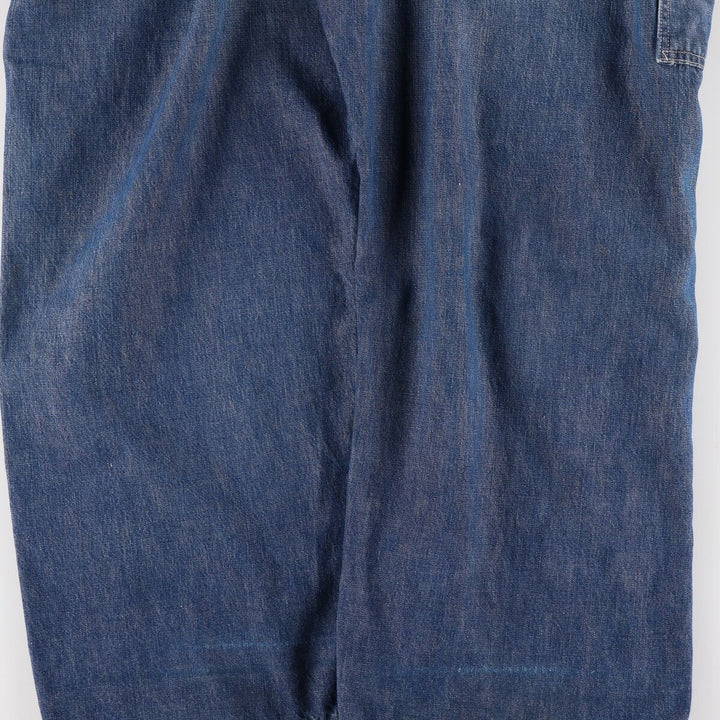 Big size 50'S Sears wide pants denim overalls men's w44 vintage /eaa465194