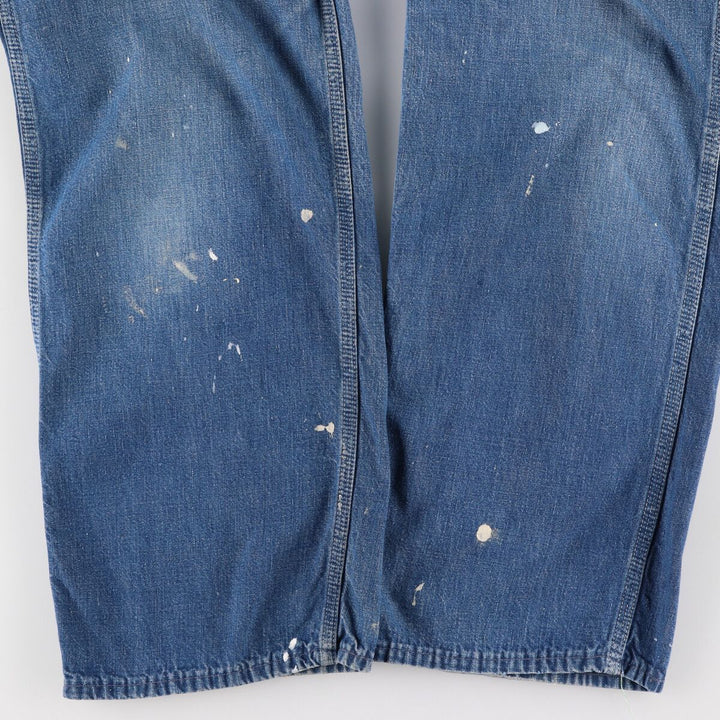 70'S UNKNOWN SANFORIZED denim overalls men's w32 vintage /eaa465196