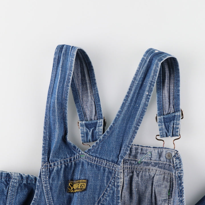 70'S UNKNOWN SANFORIZED denim overalls men's w32 vintage /eaa465196