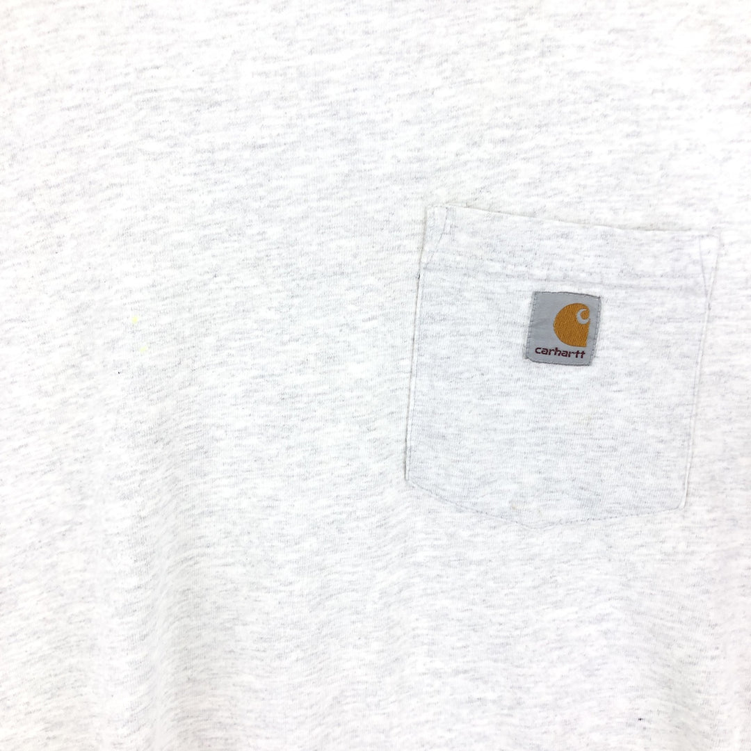 Carhartt Plain Pocket Long T-Shirt Long T Men's M /eaa465202