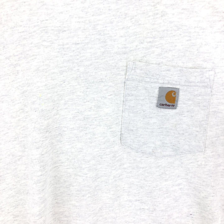 Carhartt Plain Pocket Long T-Shirt Long T Men's M /eaa465202