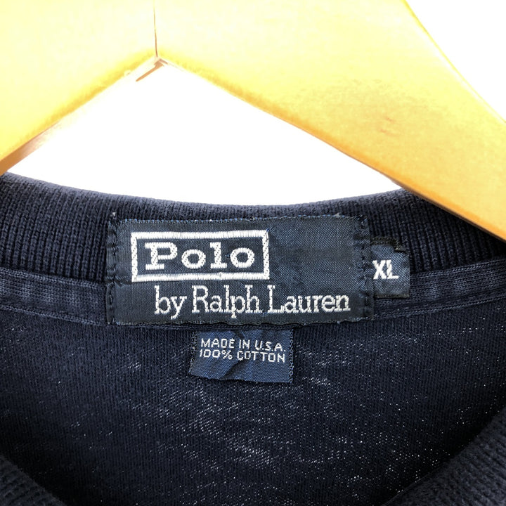 90'S Ralph Lauren POLO by Ralph Lauren short sleeve polo shirt made in USA men's XL vintage /eaa465217